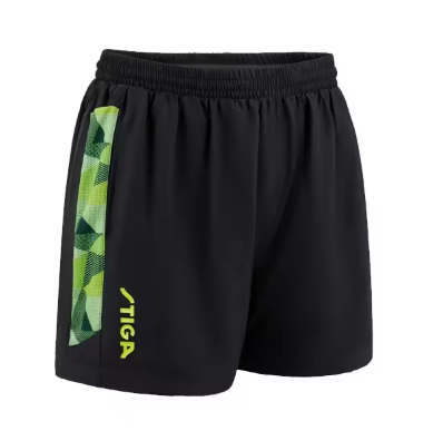 STIGA China CA-52151 Shorts Black Green